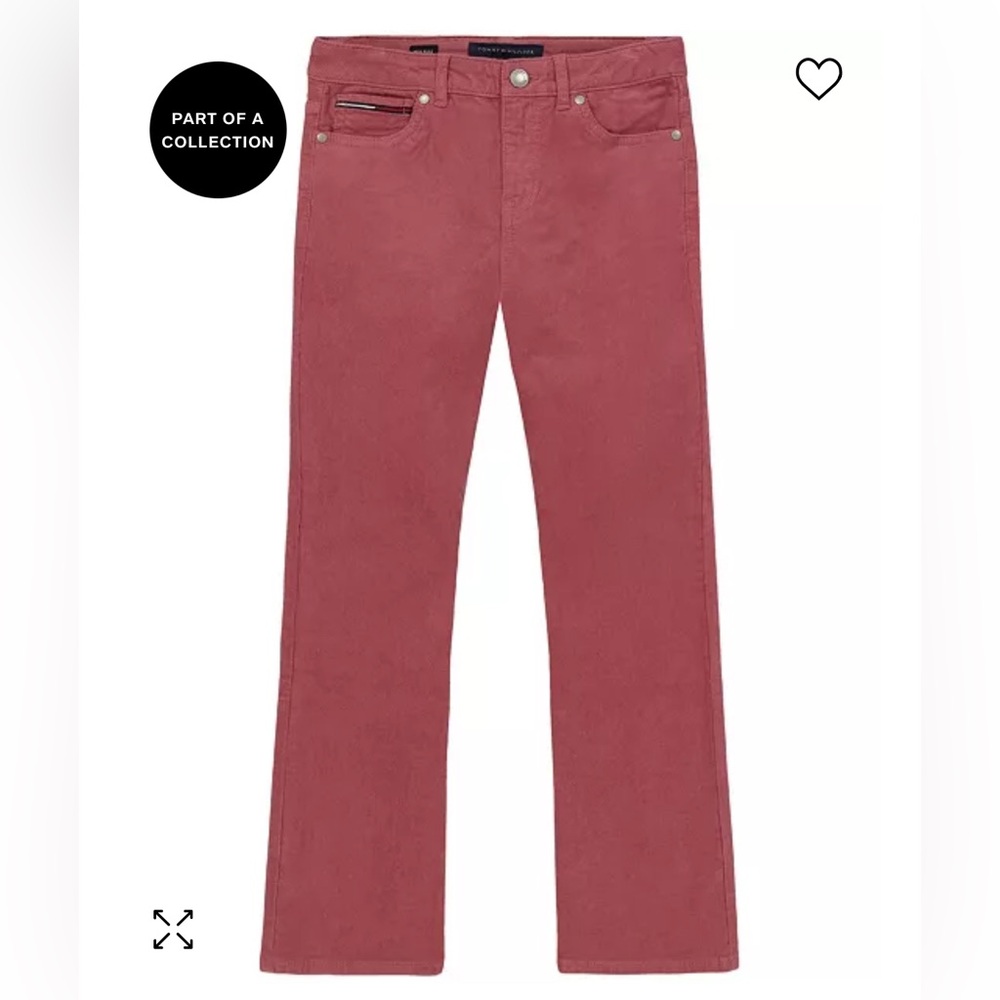 NWT Girls Stretch Corduroy Jeans in Dusty Rose